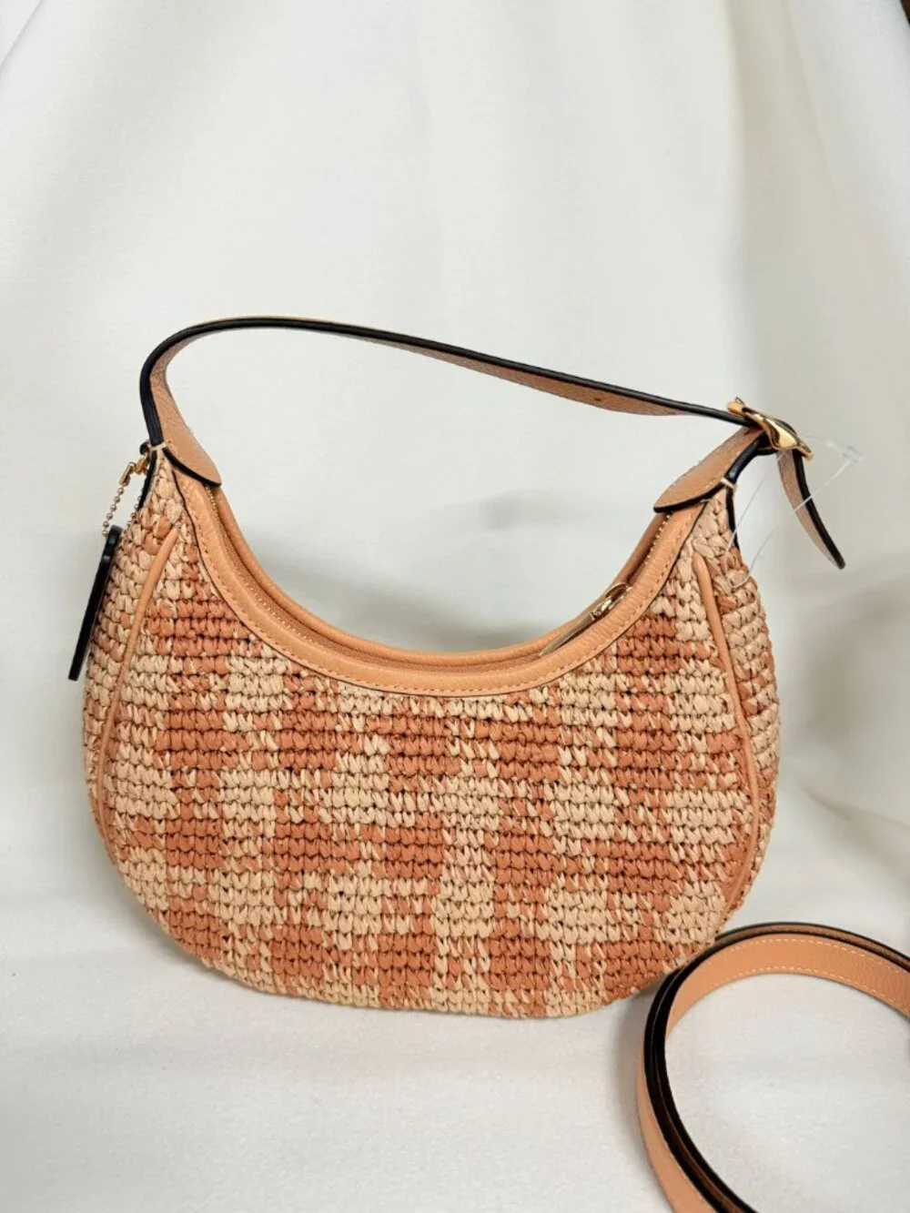 coach Emily Shoulder Bag With Gingham Print cen02